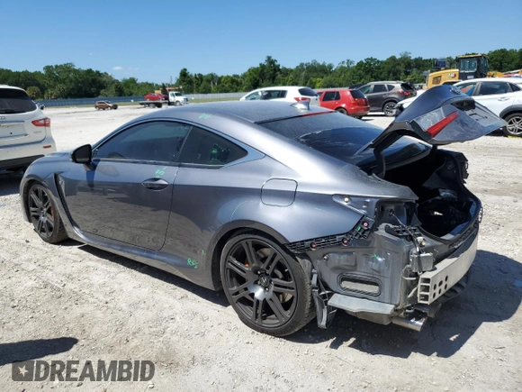 2017 Lexus RC F F z VIN JTHHP5BC1H5005871, wystawiony jako Copart lot #49729704 z przebiegiem 40 027 mil mil oraz . Historia ofert i sprzedaży dostępna na DreamBid. Obrazek 2.
