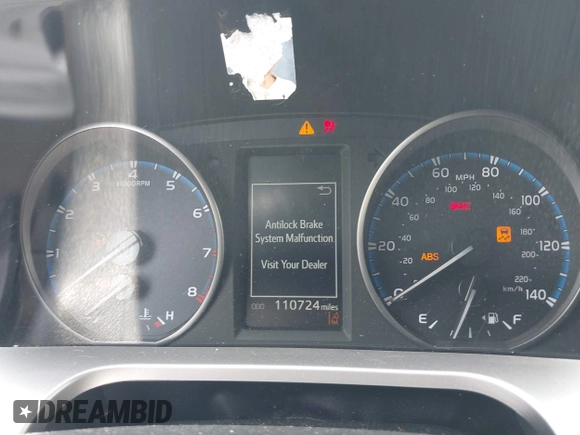 2018 Toyota RAV4 XLE with VIN JTMWFREV7JD111785, listed as a IAAI auction lot 42583535 with 110,724 mi miles and . Bid and sale history available at DreamBid. Image 7.