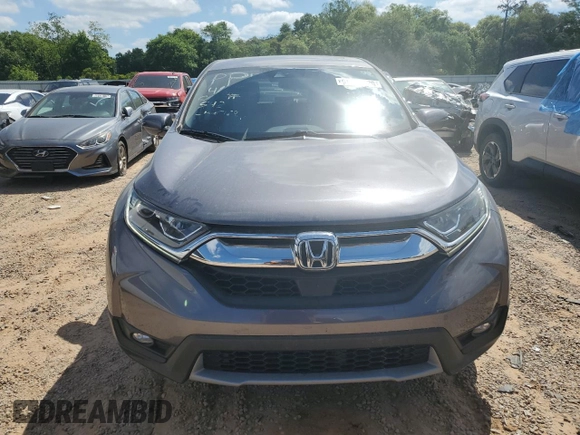 2018 Honda CR-V EX with VIN 7FARW1H56JE029229, listed as a Copart auction lot 52566915 with 83,177 mi miles and Salvage Title. Bid and sale history available at carsss.com. Image 5.