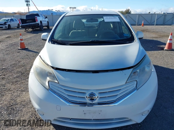 2014 Nissan Note S with VIN 3N1CE2CP6EL360678, listed as a IAAI auction lot 41490186 with 130,162 mi miles and . Bid and sale history available at DreamBid. Image 6.