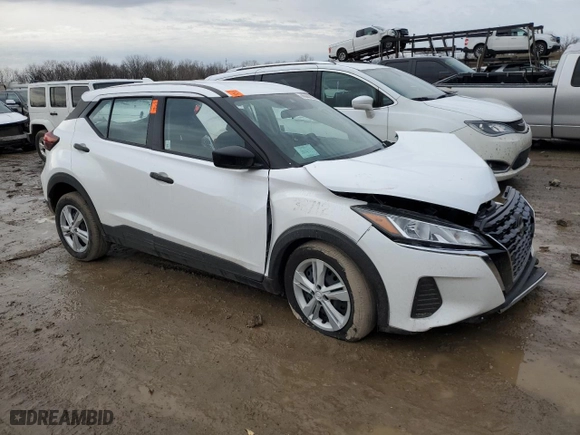2023 Nissan Kicks S with VIN 3N1CP5BV1PL494237, listed as a Copart auction lot 46477515 with 0 mi miles and Clean Title. Bid and sale history available at carsss.com. Image 4.