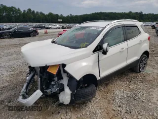 2019 Ford EcoSport Titanium z VIN MAJ6S3KL1KC254384, wystawiony jako Copart lot #57174842 z przebiegiem 14 689 mil mil oraz Szkody całkowita. Historia ofert i sprzedaży dostępna na DreamBid. Obrazek 2.