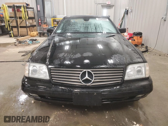 1998 Mercedes-Benz SL-Class with VIN WDBFA67F5WF155507, listed as a Copart auction lot 79540884 with 71,904 mi miles and Clean Title. Bid and sale history available at carsss.com. Image 5.