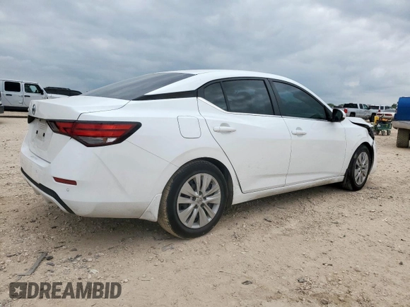 2022 Nissan Sentra S z VIN 3N1AB8BVXNY239593, wystawiony jako Copart lot #59677735 z przebiegiem 48 818 mil mil oraz Szkoda całkowita • Salvage title. Historia ofert i sprzedaży dostępna na DreamBid. Obrazek 3.
