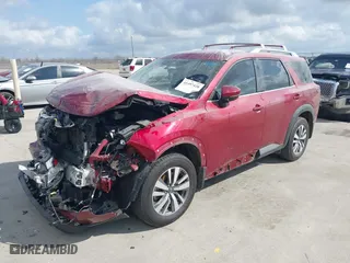 2024 Nissan Pathfinder SL with VIN 5N1DR3CAXRC205300, listed as a IAAI auction lot 41497428 with 25,583 mi miles. Bid and sale history available at carsss.com. Image 17.