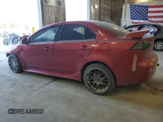 2016 Mitsubishi Lancer GT with VIN JA32U8FW1GU012988, listed as a Copart auction lot 59460484 with 0 mi miles and Salvage Title. Bid and sale history available at carsss.com. Image 2.