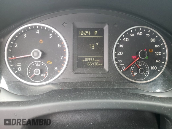 2011 Volkswagen Tiguan SEL w/Premium Navi with VIN WVGAV7AX6BW521178, listed as a Copart auction lot 56135045 with 155,438 mi miles and Clean title. Bid and sale history available at DreamBid. Image 9.
