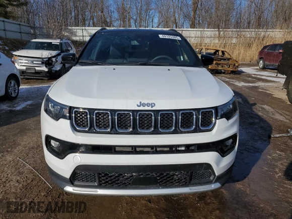 2023 Jeep Compass (RED) Edition with VIN 3C4NJDCN2PT504936, listed as a Copart auction lot 44125305 with 18,411 mi miles and Salvage Title. Bid and sale history available at carsss.com. Image 5.