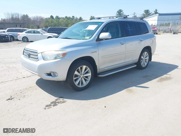 2009 Toyota Highlander Hybrid Limited with VIN JTEEW44A392029925, listed as a IAAI auction lot 42119461 with 183,119 mi miles. Bid and sale history available at carsss.com. Image 17.