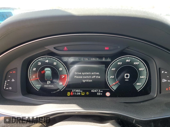 2021 Audi SQ7 Premium Plus z VIN WA1AWBF73MD034266, wystawiony jako Copart lot #74401044 z przebiegiem 37 360 mil mil oraz Szkoda całkowita • Salvage title. Historia ofert i sprzedaży dostępna na DreamBid. Obrazek 9.