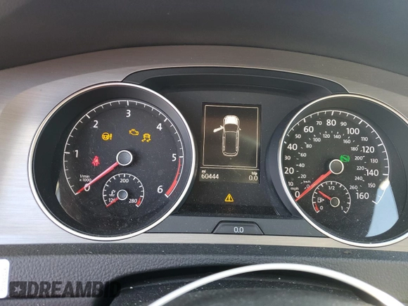 2015 Volkswagen Golf SportWagen TDI SEL with VIN 3VWCA7AU2FM515525, listed as a Copart auction lot 85730864 with 60,444 mi miles and Salvage Title. Bid and sale history available at carsss.com. Image 9.