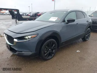 2022 Mazda CX-30 2.5 S Preferred Package with VIN 3MVDMBCL4NM422122, listed as a IAAI auction lot 41598588 with 52,837 mi miles. Bid and sale history available at carsss.com. Image 2.
