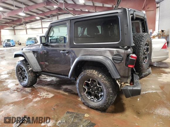 2023 Jeep Wrangler Rubicon with VIN 1C4HJXCG2PW673994, listed as a Copart auction lot 83388024 with 8,418 mi miles and Non repairable. Bid and sale history available at DreamBid. Image 2.