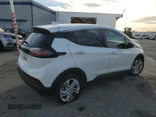 2022 Chevrolet Bolt EV 1LT with VIN 1G1FW6S0XN4116579, listed as a Copart auction lot 41822115 with 42,549 mi miles and Salvage title. Bid and sale history available at DreamBid. Image 3.