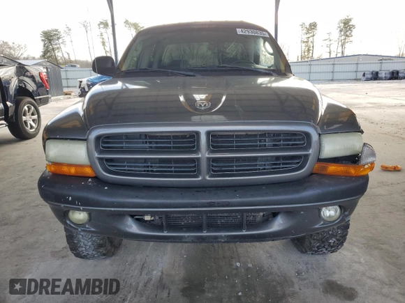 2002 Dodge Dakota Sport with VIN 1B7HG38N12S515919, listed as a Copart auction lot 42930835 with 180,701 mi miles and Salvage Title. Bid and sale history available at carsss.com. Image 5.