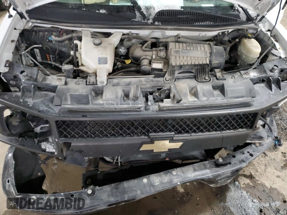2017 Chevrolet Express Cargo Van with VIN 1GCZGHFG4H1123926, listed as a Copart auction lot 45306405 with 0 mi miles and Salvage Title. Bid and sale history available at carsss.com. Image 11.