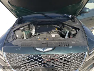 2022 Genesis GV80 with VIN KMUHBDSBXNU082397, listed as a Copart auction lot 78916714 with 26,348 mi miles and Salvage Title. Bid and sale history available at carsss.com. Image 12.