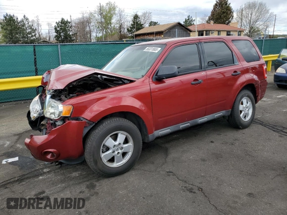 2012 Ford Escape XLS with VIN 1FMCU9C71CKB13734, listed as a Copart auction lot 55331865 with 182,323 mi miles and Salvage title. Bid and sale history available at DreamBid. Image 1.