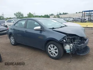 2014 Toyota Corolla L with VIN 2T1BURHE5EC027497, listed as a IAAI auction lot 42602880 with 101,094 mi miles and . Bid and sale history available at DreamBid. Image 1.