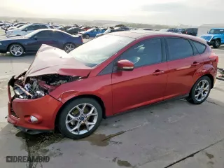 2013 Ford Focus SE with VIN 1FADP3K25DL123381, listed as a Copart auction lot 50444155 with 0 mi miles and Salvage Title. Bid and sale history available at carsss.com. Image 1.