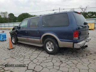 2002 Ford Excursion Limited с VIN 1FMNU42F22ED01888, выставлен на аукционе Copart как лот 56723385 с пробегом 343 785 миль миль и Списание • Salvage title. История ставок и продаж доступна на DreamBid. Изображение 2.