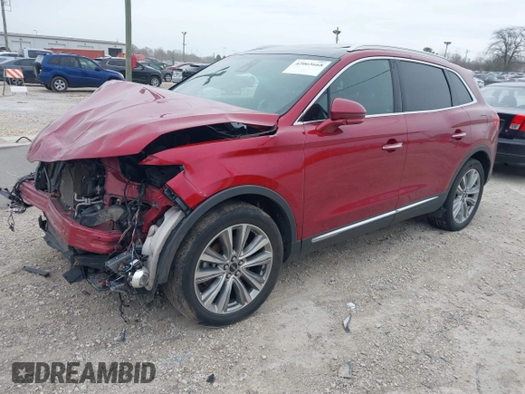 2016 Lincoln MKX Reserve with VIN 2LMPJ8LP8GBL32389, listed as a IAAI auction lot 42065668 with 135,907 mi miles and . Bid and sale history available at DreamBid. Image 2.