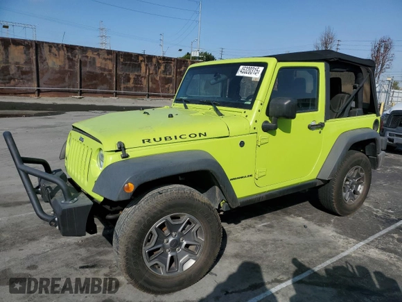 2016 Jeep Wrangler Rubicon z VIN 1C4BJWCG7GL293843, wystawiony jako Copart lot #45320315 z przebiegiem 65 432 mil mil oraz Szkoda całkowita • Salvage title. Historia ofert i sprzedaży dostępna na DreamBid. Obrazek 1.