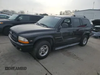 2000 Dodge Durango z VIN 1B4HR28Z5YF205567, wystawiony jako Copart lot #45595565 z przebiegiem 173 859 mil mil oraz Czysty tytuł • Clean title. Historia ofert i sprzedaży dostępna na DreamBid. Obrazek 1.