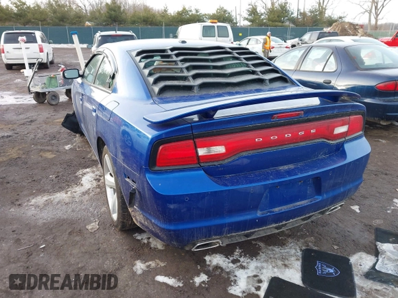 2012 Dodge Charger RT with VIN 2C3CDXCT7CH304799, listed as a IAAI auction lot 41643830 with 86,194 mi miles. Bid and sale history available at carsss.com. Image 3.