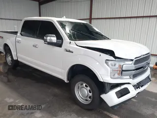 2018 Ford F-150 XL with VIN 1FTEW1E5XJFE46170, listed as a IAAI auction lot 42189558 with 132,699 mi miles and . Bid and sale history available at DreamBid. Image 1.