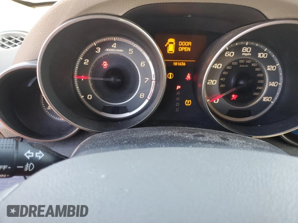 2011 Acura MDX with VIN 2HNYD2H27BH535148, listed as a Copart auction lot 43882055 with 181,636 mi miles and Salvage title. Bid and sale history available at DreamBid. Image 9.