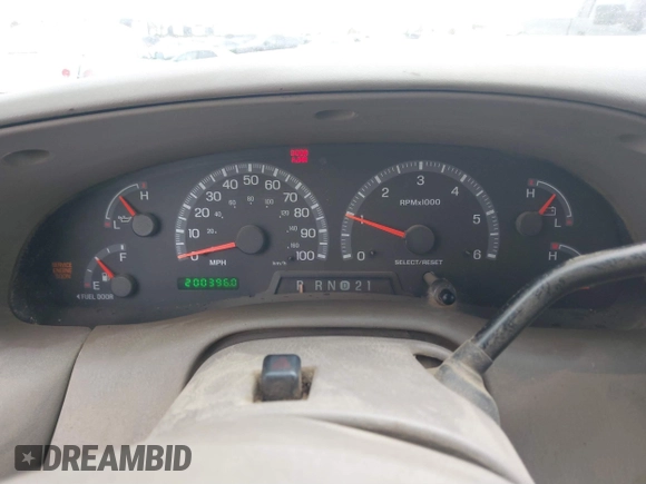 2002 Ford F-150 XL with VIN 1FTRX17W72NB88475, listed as a IAAI auction lot 41574244 with 200,396 mi miles. Bid and sale history available at carsss.com. Image 7.