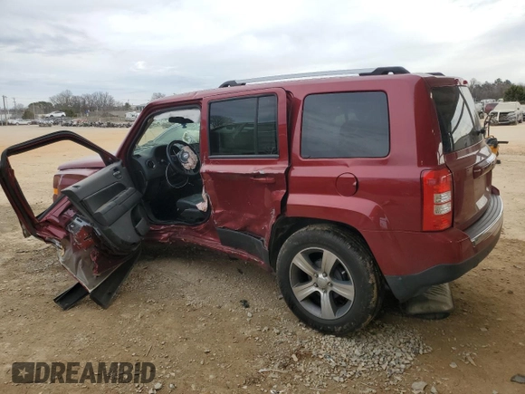 2016 Jeep Patriot High Altitude with VIN 1C4NJPFA6GD715895, listed as a Copart auction lot 45843675 with 63,022 mi miles and Salvage Title. Bid and sale history available at DreamBid. Image 2.
