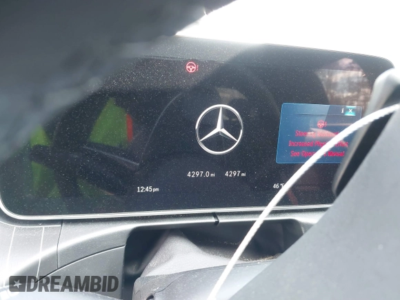 2025 Mercedes-Benz C 300 with VIN W1KAF4HB5SR241590, listed as a IAAI auction lot 41654082 with 4,297 mi miles and . Bid and sale history available at DreamBid. Image 7.