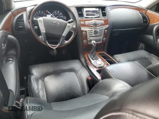 2019 Infiniti QX80 LUXE with VIN JN8AZ2NF8K9688223, listed as a Copart auction lot 73149934 with 87,270 mi miles and Clean Title. Bid and sale history available at carsss.com. Image 8.