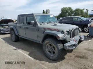 2022 Jeep Gladiator Rubicon with VIN 1C6JJTBG5NL149501, listed as a Copart auction lot 53029565 with 46,151 mi miles and Salvage title. Bid and sale history available at DreamBid. Image 4.