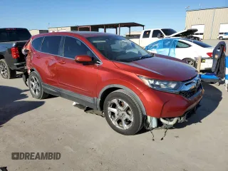 2018 Honda CR-V EX-L with VIN 2HKRW1H88JH501082, listed as a Copart auction lot 47053575 with 128,493 mi miles and Clean Title. Bid and sale history available at DreamBid. Image 4.