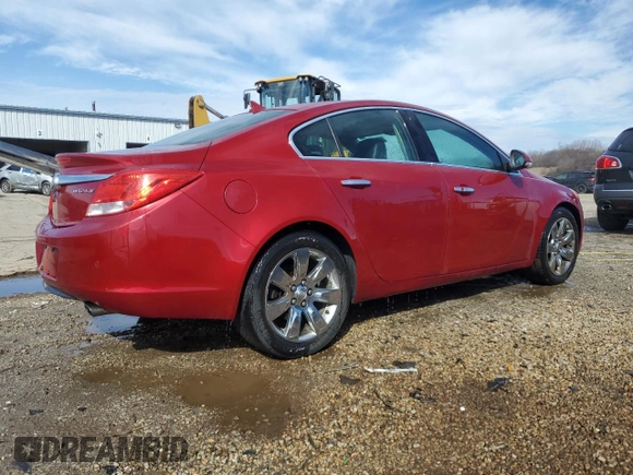 2012 Buick Regal Turbo Premium 1 with VIN 2G4GS5EV3C9210270, listed as a Copart auction lot 49431865 with 129,996 mi miles and Salvage title. Bid and sale history available at DreamBid. Image 3.