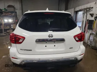 2019 Nissan Pathfinder S with VIN 5N1DR2MM8KC596326, listed as a Copart auction lot 48742555 with 71,577 mi miles and Salvage title. Bid and sale history available at DreamBid. Image 6.