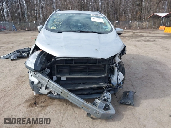 2019 Ford EcoSport SE with VIN MAJ6S3GLXKC287084, listed as a IAAI auction lot 41635051 with 79,996 mi miles. Bid and sale history available at carsss.com. Image 13.