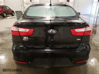 2017 Kia Rio LX with VIN KNADM4A31H6012928, listed as a Copart auction lot 51582335 with 139,601 mi miles and Salvage Title. Bid and sale history available at carsss.com. Image 6.