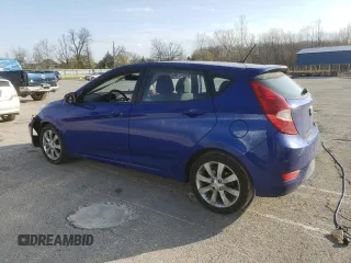 2012 Hyundai Accent SE with VIN KMHCU5AE7CU027245, listed as a Copart auction lot 50604895 with 153,842 mi miles and Clean title. Bid and sale history available at DreamBid. Image 2.