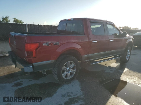 2019 Ford F-150 XL with VIN 1FTEW1E48KFA78516, listed as a Copart auction lot 65382775 with 70,810 mi miles and Salvage title. Bid and sale history available at DreamBid. Image 3.