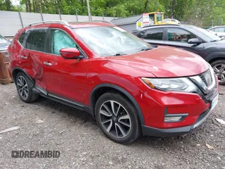 2017 Nissan Rogue SL with VIN 5N1AT2MV5HC836552, listed as a IAAI auction lot 42280718 with 122,535 mi miles and . Bid and sale history available at DreamBid. Image 1.