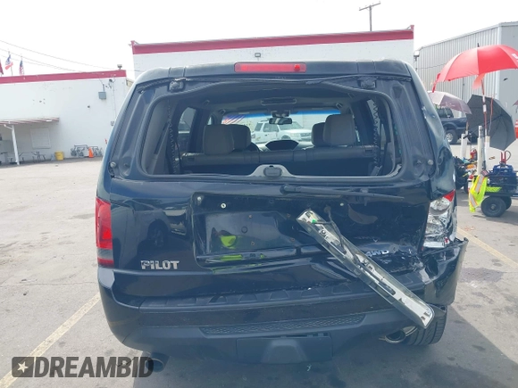 2012 Honda Pilot EX-L with VIN 5FNYF4H68CB045923, listed as a IAAI auction lot 42438452 with 231,037 mi miles and . Bid and sale history available at DreamBid. Image 16.