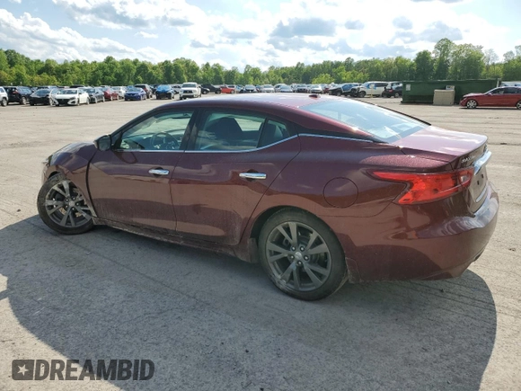 2017 Nissan Maxima S with VIN 1N4AA6AP3HC382590, listed as a Copart auction lot 57394075 with 47,549 mi miles and Salvage title. Bid and sale history available at DreamBid. Image 2.