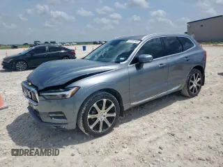 2021 Volvo XC60 Inscription with VIN YV4102RL7M1875442, listed as a Copart auction lot 61191165 with 22,215 mi miles and Salvage title. Bid and sale history available at DreamBid. Image 1.