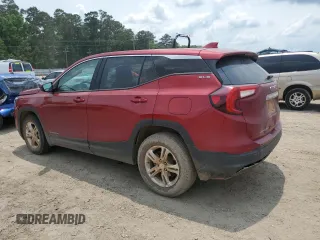 2022 GMC Terrain SLE with VIN 3GKALMEV6NL146666, listed as a Copart auction lot 59292295 with 99,685 mi miles and Salvage title. Bid and sale history available at DreamBid. Image 2.