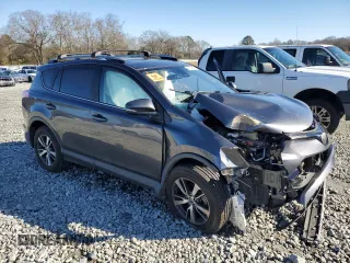 2018 Toyota RAV4 XLE with VIN JTMWFREV1JJ723577, listed as a Copart auction lot 41850475 with 79,412 mi miles and Salvage Title. Bid and sale history available at DreamBid. Image 4.
