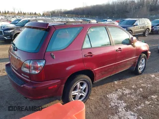 1999 Lexus RX 300 Luxury SUV with VIN JT6HF10U6X0046735, listed as a IAAI auction lot 41448829 with 162,649 mi miles. Bid and sale history available at carsss.com. Image 4.